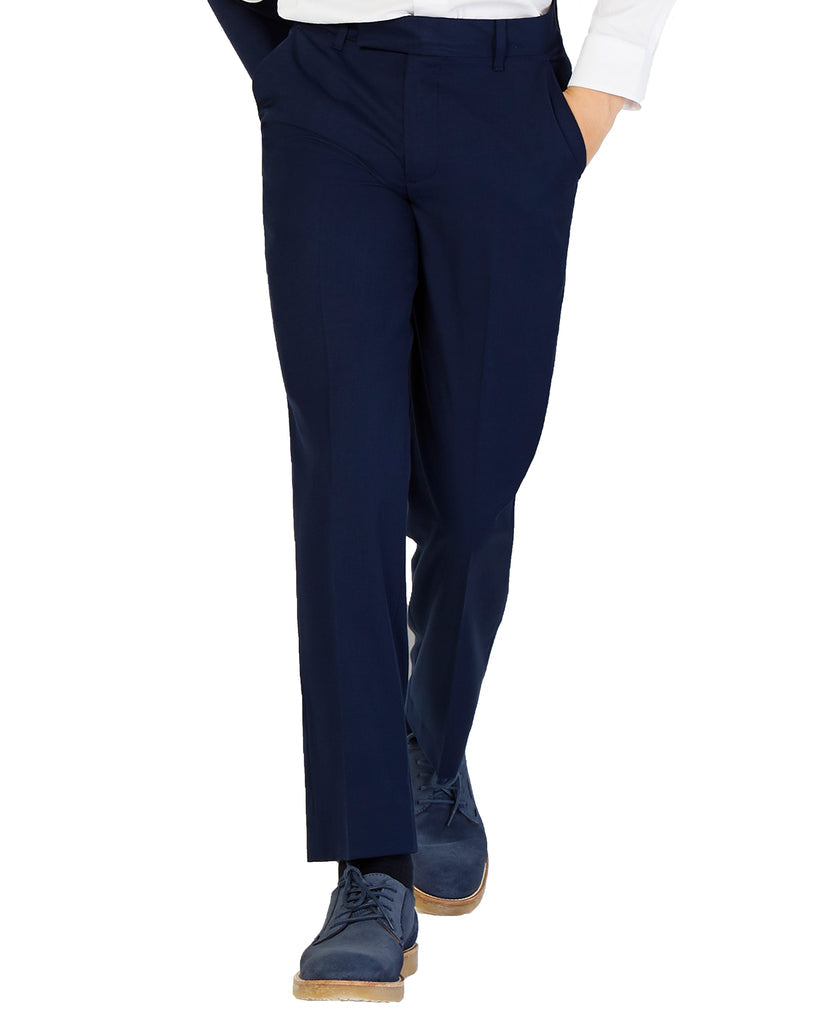 Navy Perry Ellis Portfolio Dress Pants